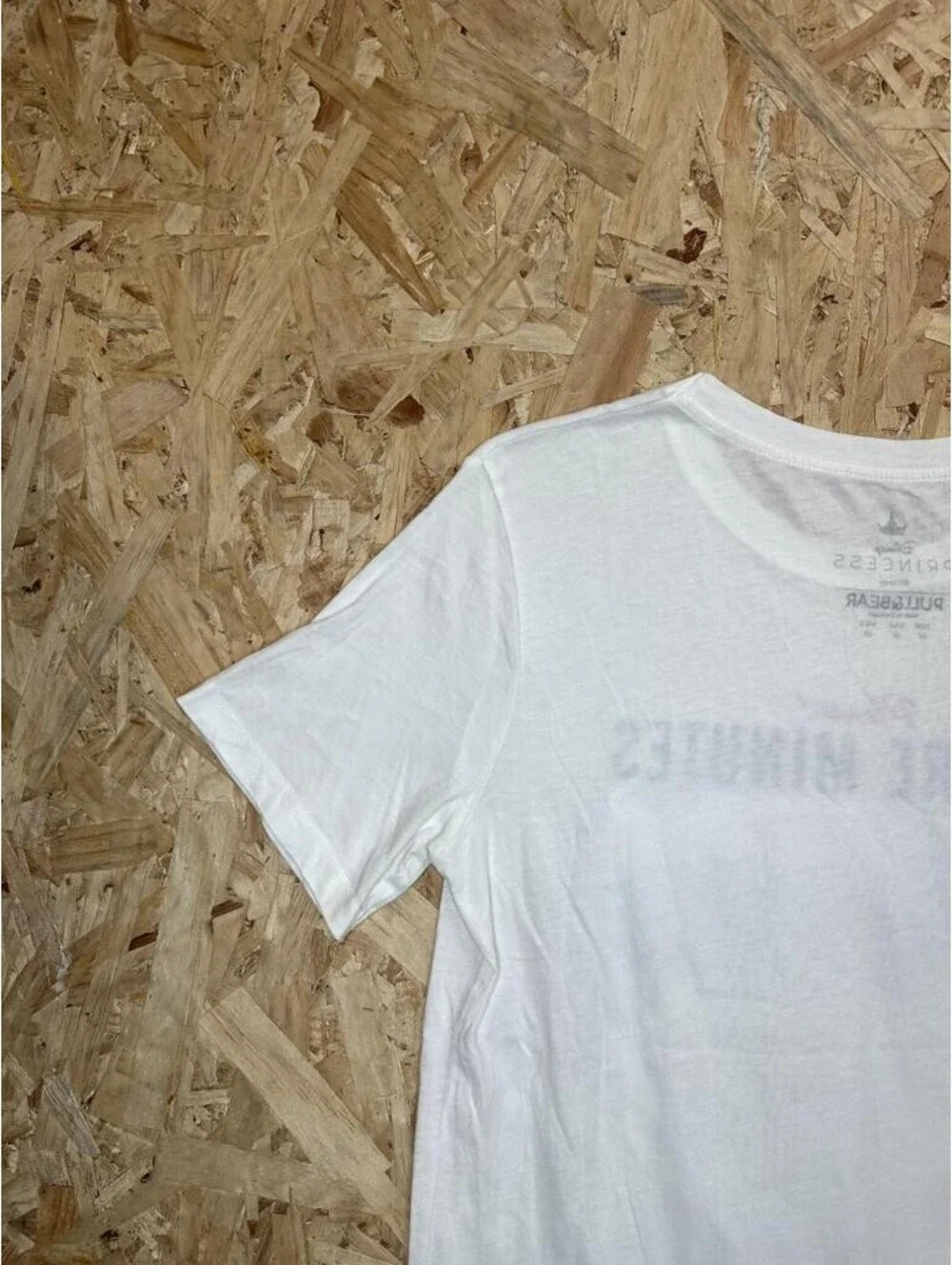 Disney Princess Cinderella Pull & Bear Graphic T-Shirt Girls Size M White Tee